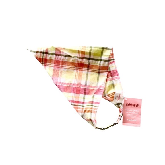 🌸New🌸 Gymboree Girls Plaid Headband NWT - Picture 1 of 3